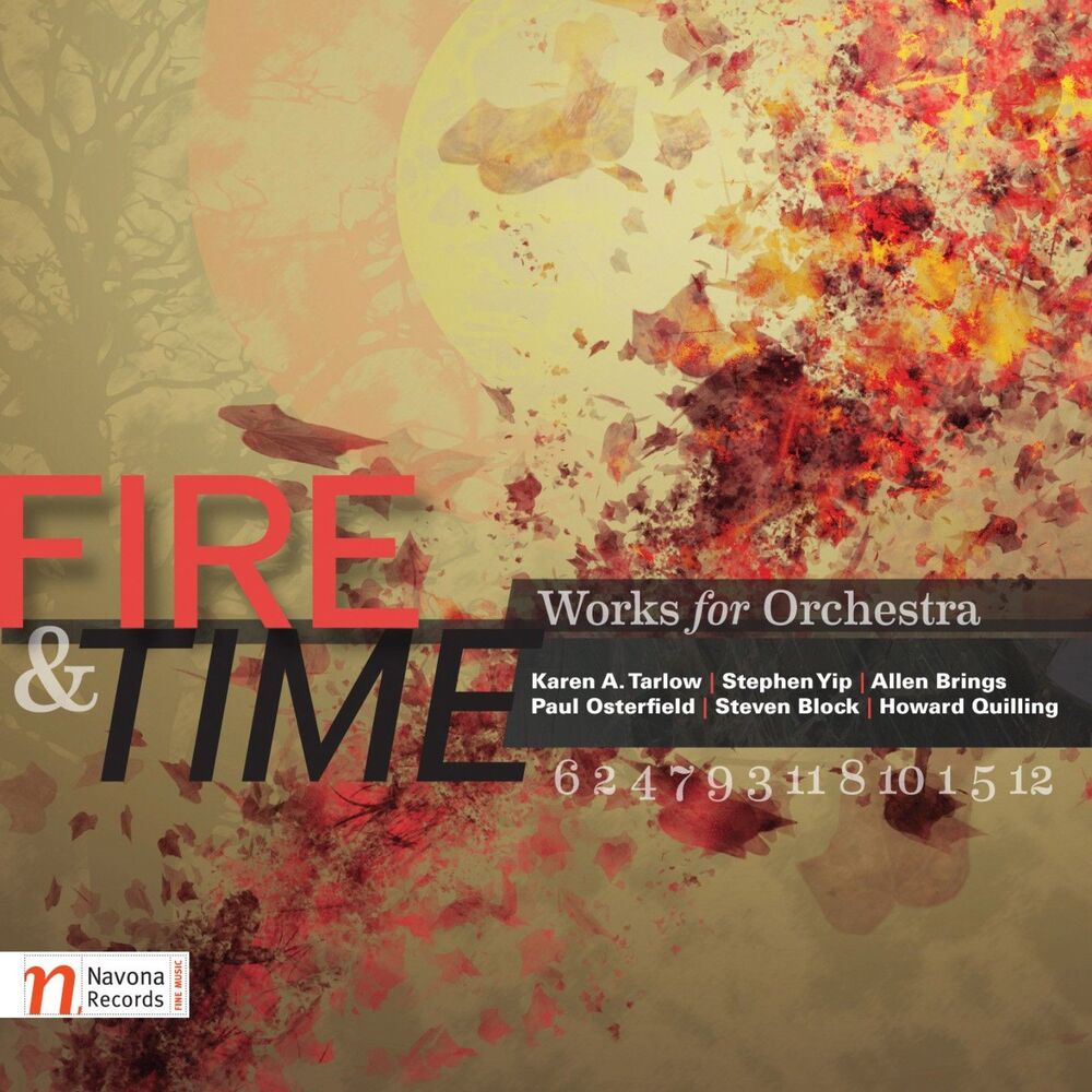 NEW! Fire & Time: Works for Orchestra Enhanced CD Alexander Titov